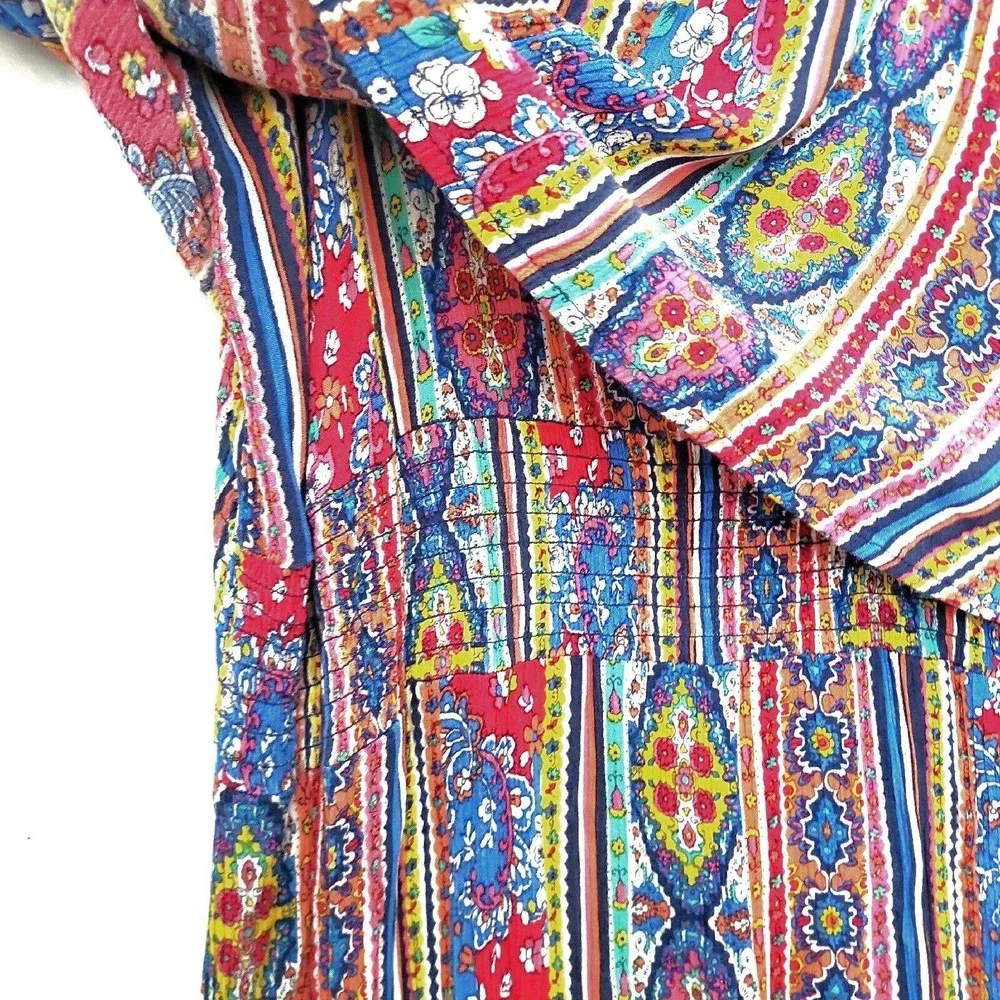 American Rag Cie Women Empire‎ Waist Sleeveless Stretch Long Maxi Dress 1X